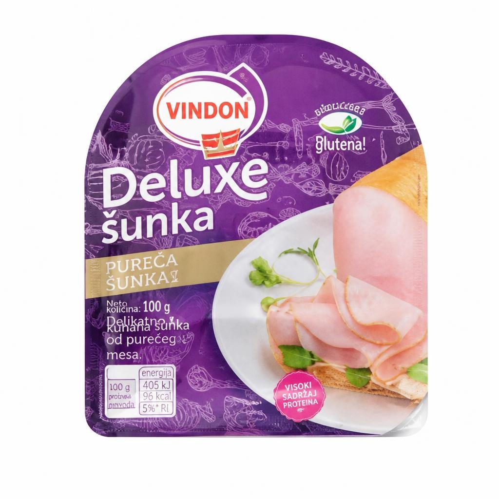 Vindon Deluxe pureća šunka 100 g Akcija u trgovini Lidl
