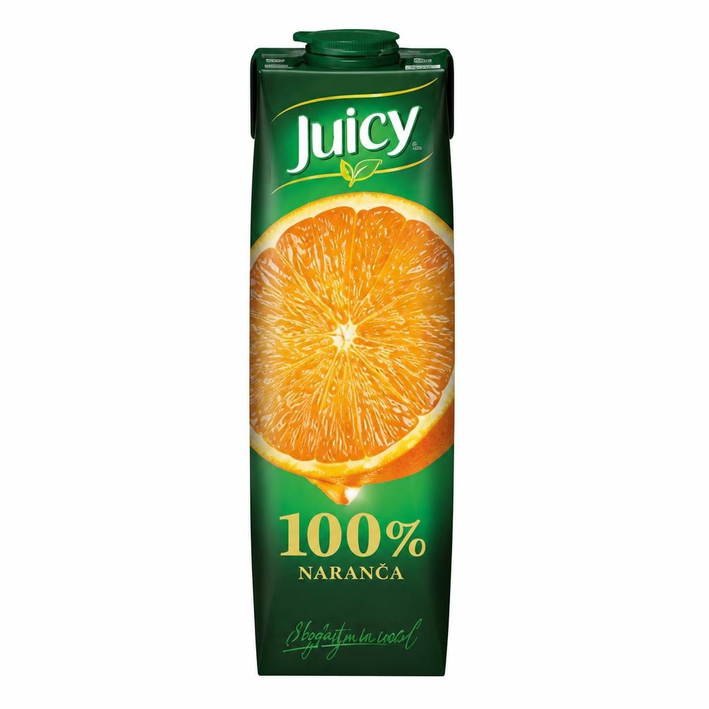 Juicy Sok 100% naranča 1 l - Akcija u trgovini Djelo