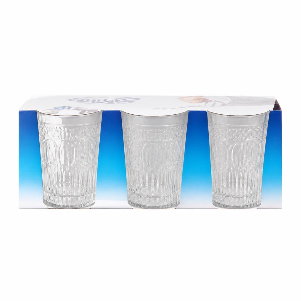 Staklene čaše 320 ml 3x Akcija u trgovini Plodine