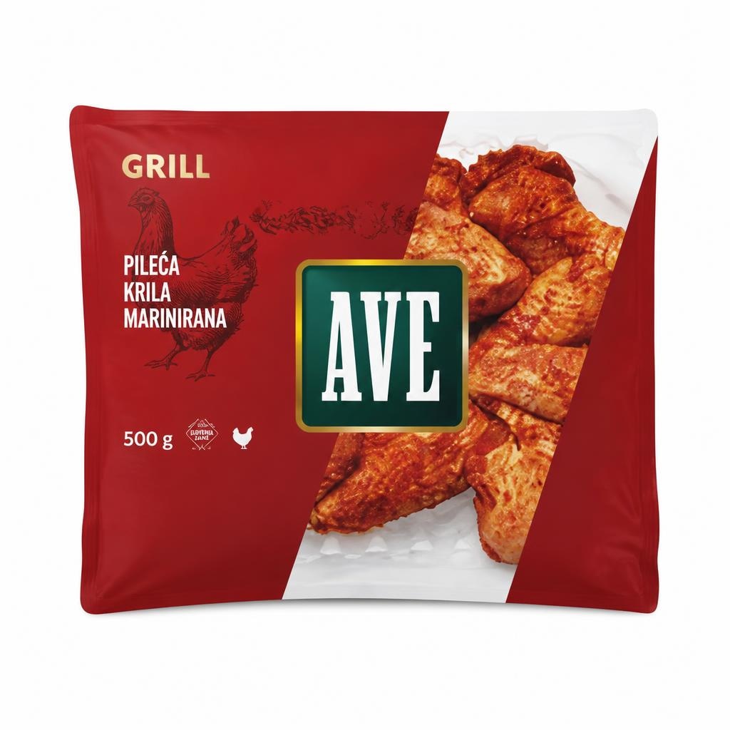 Marinirana pileća krila 500g - Akcija u trgovini Konzum