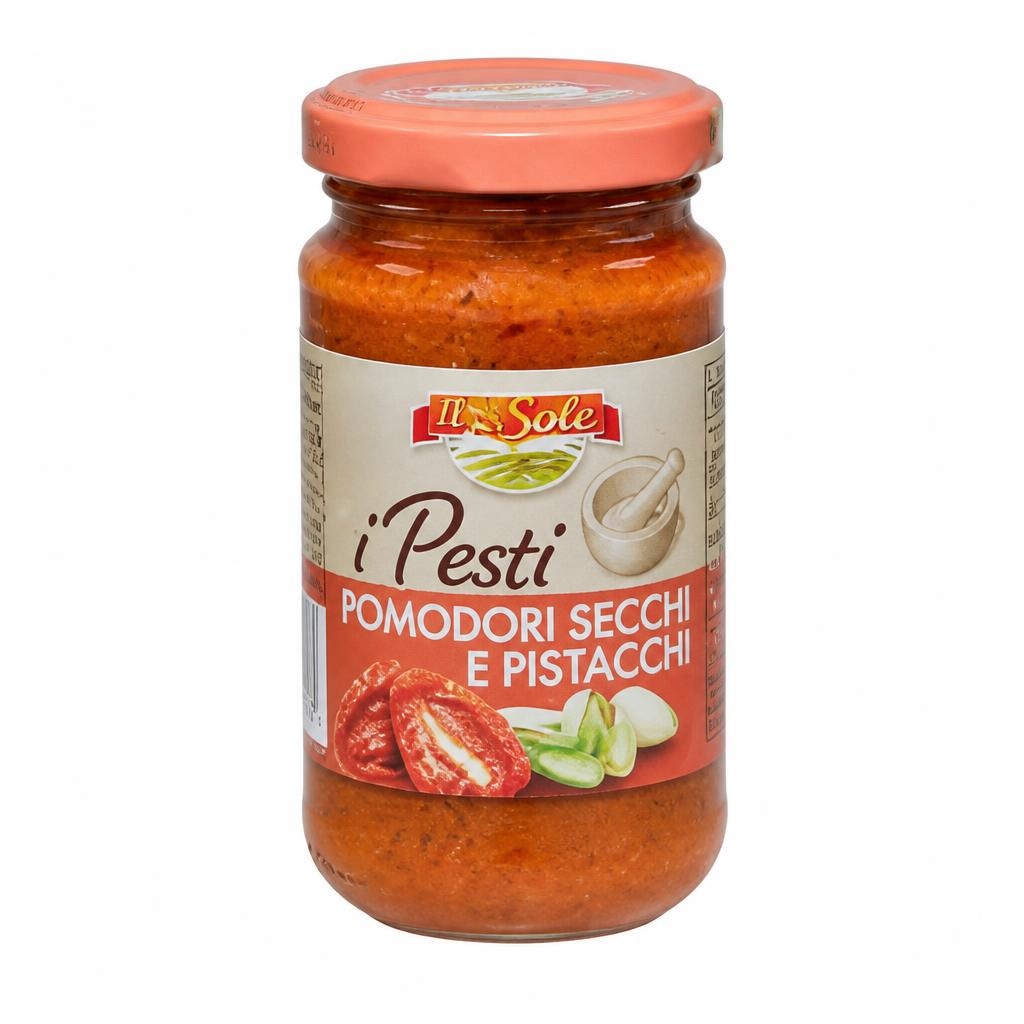 Il Sole Pesto sušena rajčica i pistacija/paprika i orah 190 g - Akcija u trgovini Eurospin