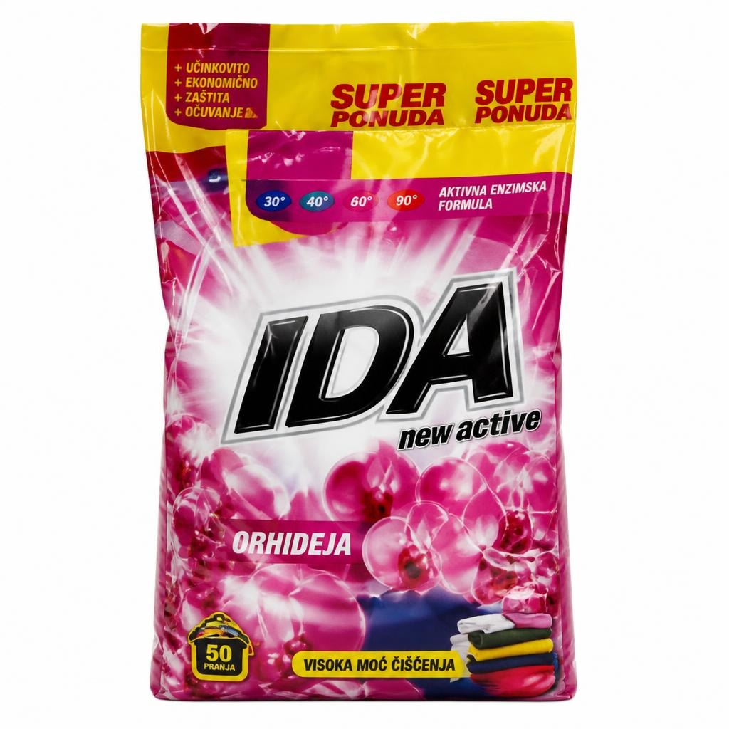Ida deterdžent za pranje rublja 5 kg Akcija u trgovini Trgovina Krk