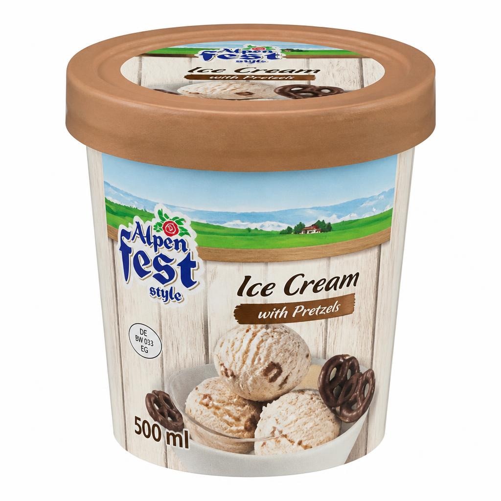 Alpenfest Sladoled s perecima 500 ml Akcija u trgovini Lidl