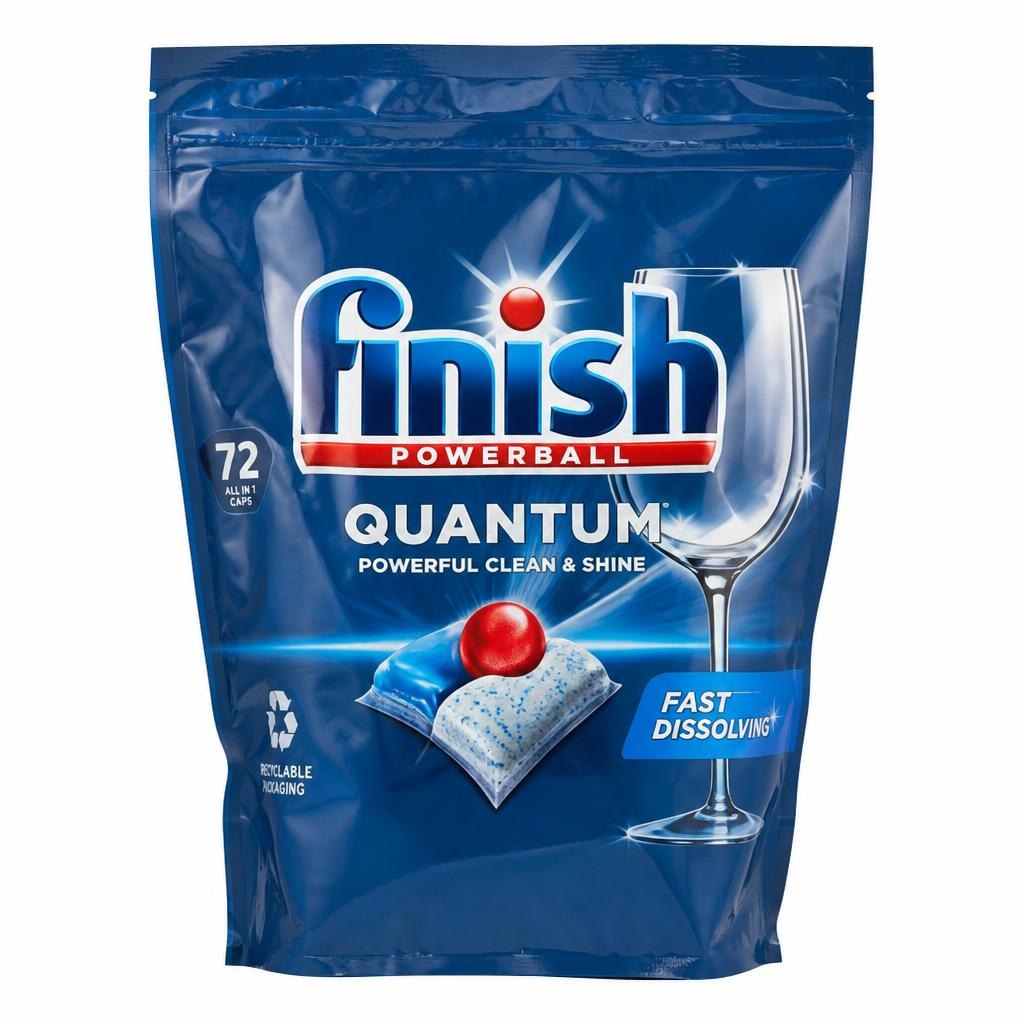 Finish Quantum tablete za strojno pranje posuđa 72 kom. Akcija u trgovini Dm