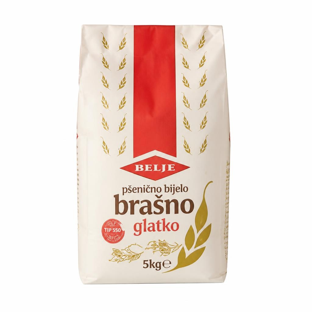 Pšenično brašno glatko 5 kg Belje Akcija u trgovini Plodine