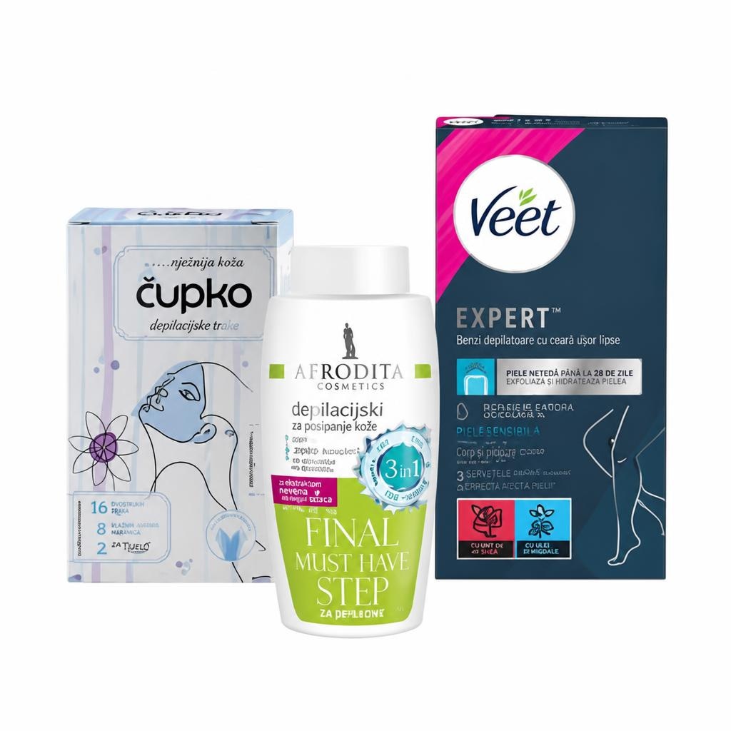Proizvodi za depilaciju Veet, Čupko i Afrodita Veet, Čupko, Afrodita - Akcija u trgovini Interspar
