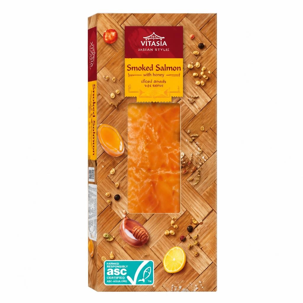 VITASIA Dimljeni losos 125 g - Akcija u trgovini Lidl