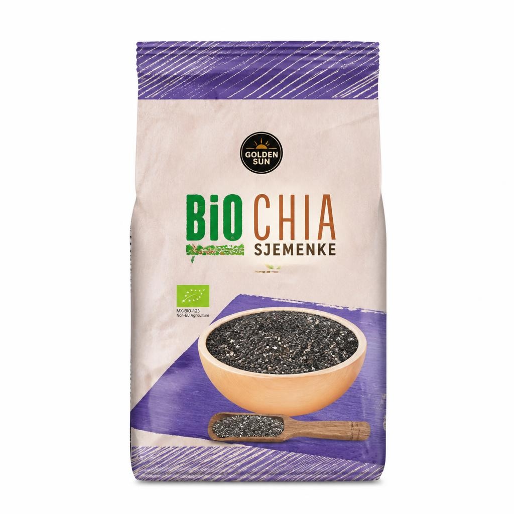 Golden Sun Bio chia sjemenke 300 g Akcija u trgovini Lidl