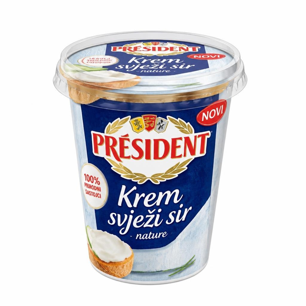President svježi krem sir 500 g Akcija u trgovini Tommy