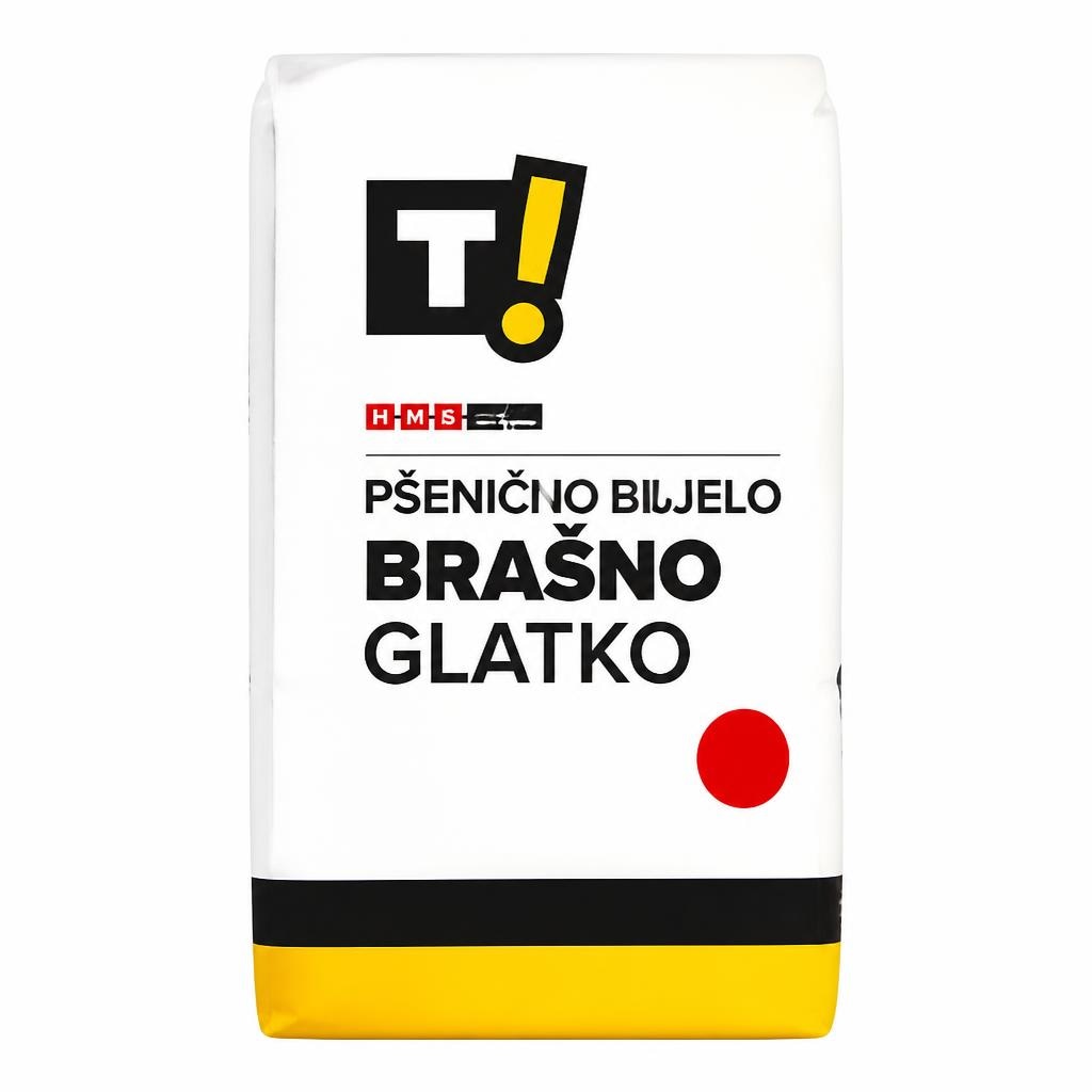 T! Brašno glatko 1 kg Akcija u trgovini Tommy