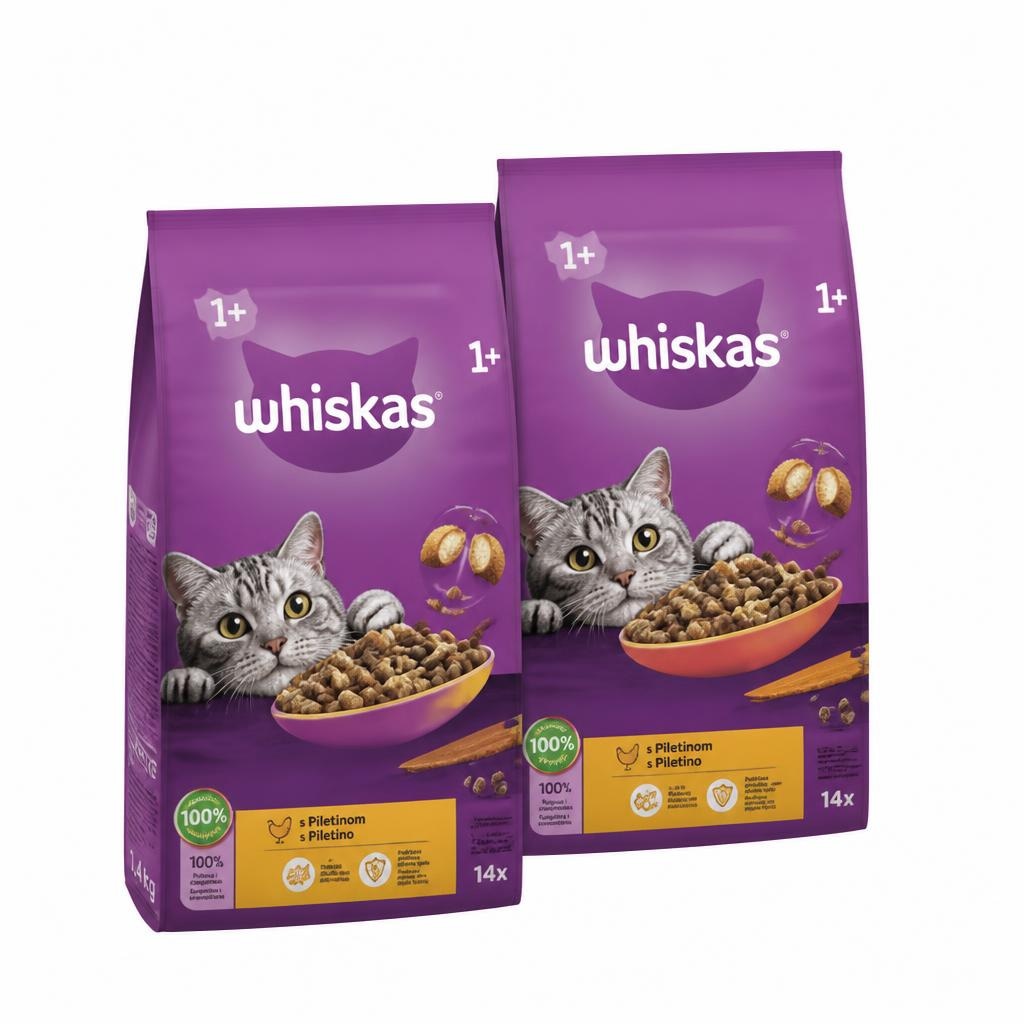 Whiskas hrana za mačke 1,4kg Akcija u trgovini Konzum