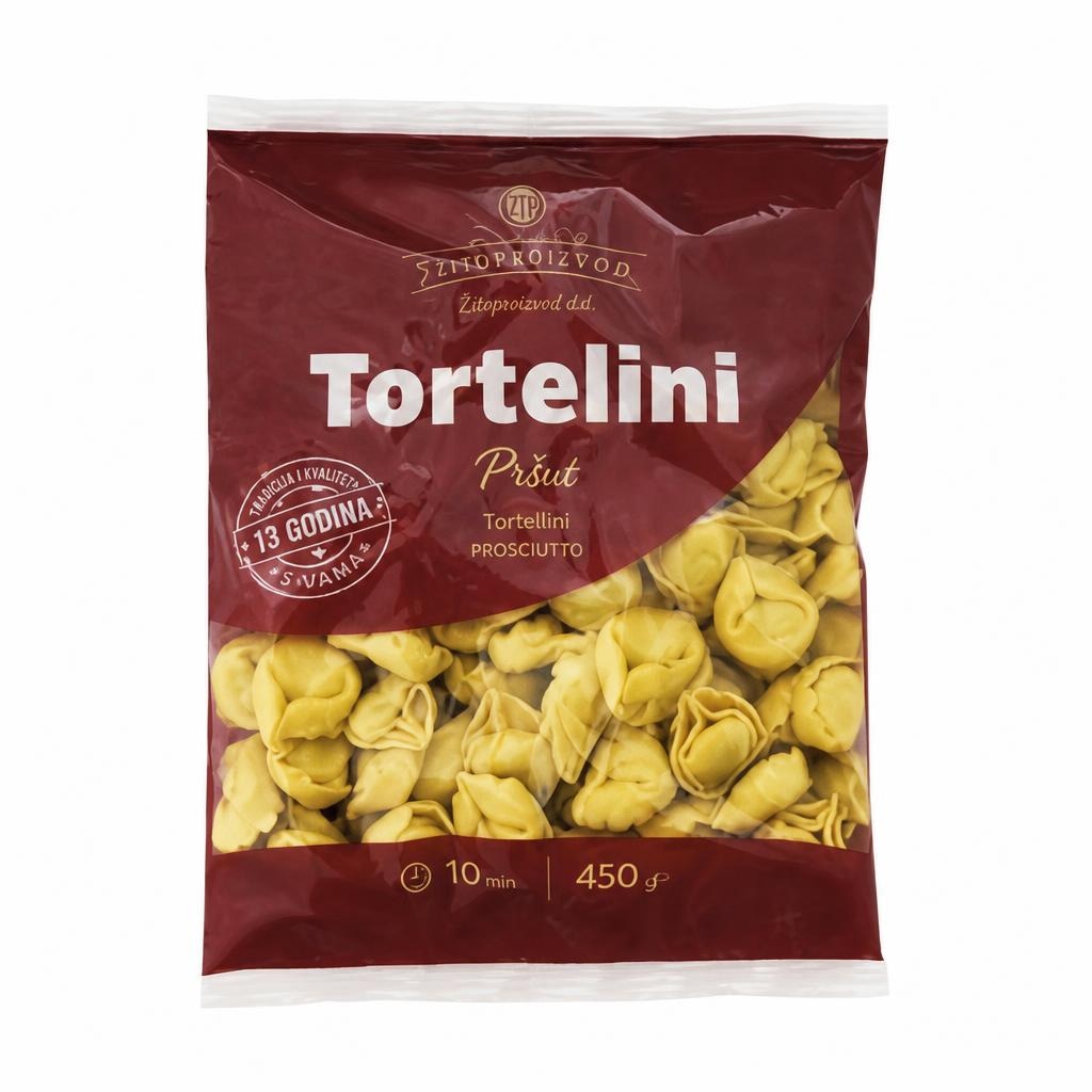 Žitoproizvod Tortellini Pršut 450g - Akcija u trgovini Žabac