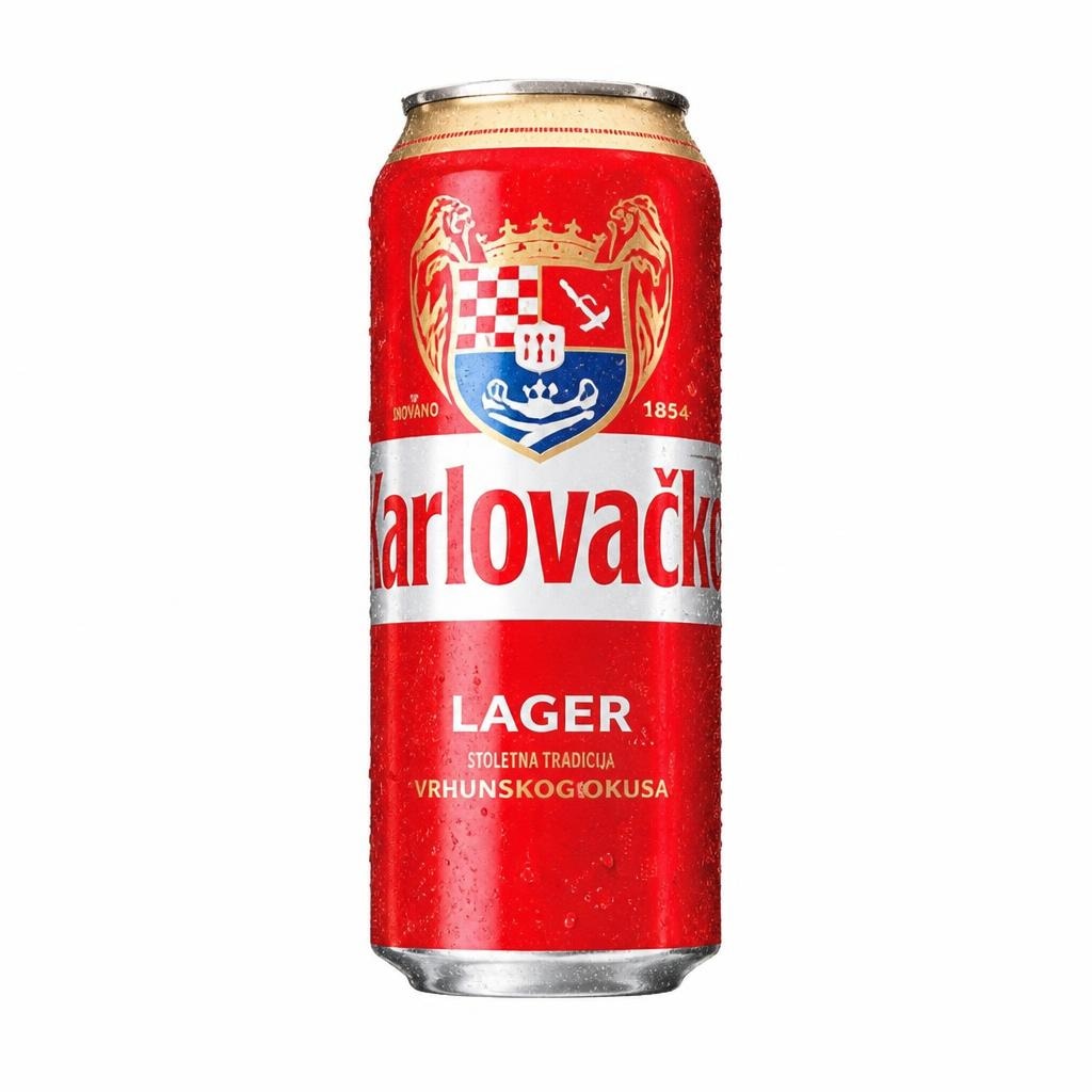 Pivo Karlovačko 0,5 l Akcija u trgovini Djelo