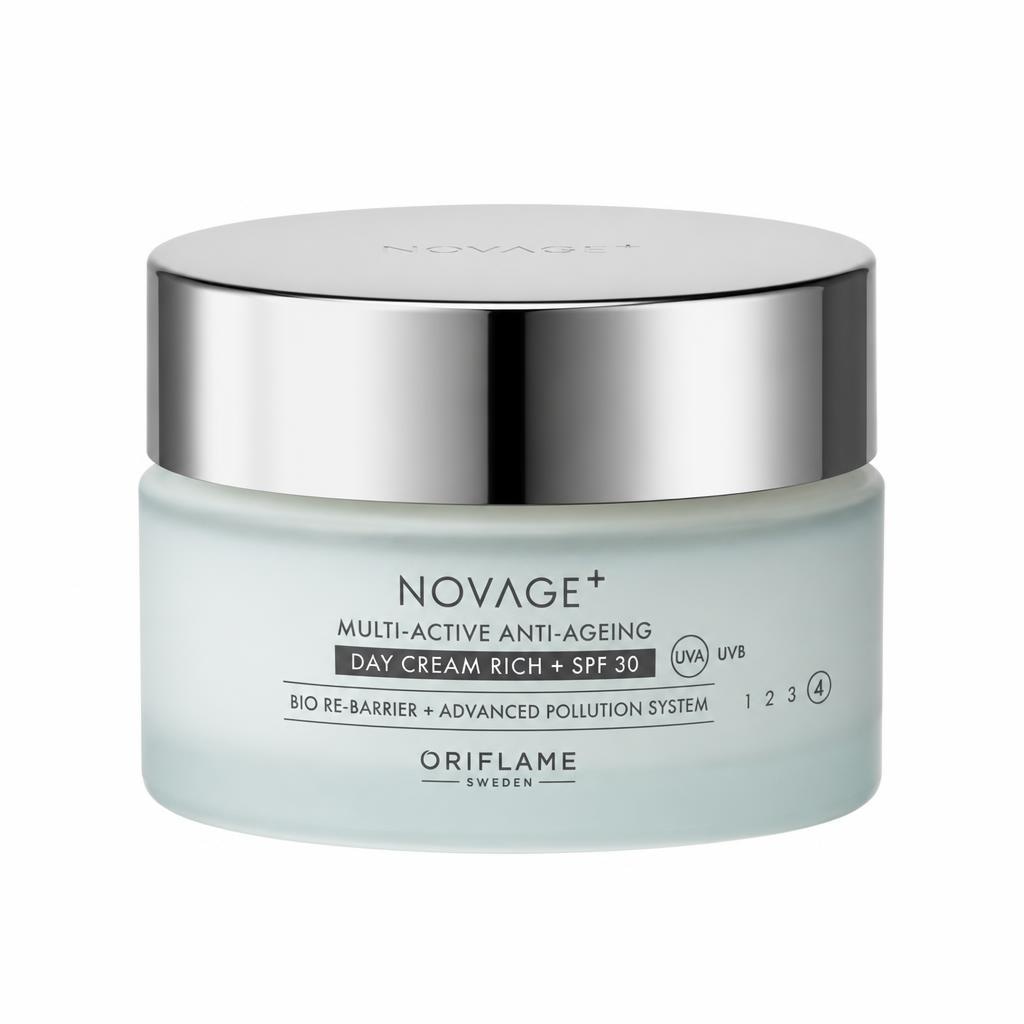 Novage+ Multi-Active Anti-Ageing dnevna krema bogate teksture 50 ml - Akcija u trgovini Oriflame