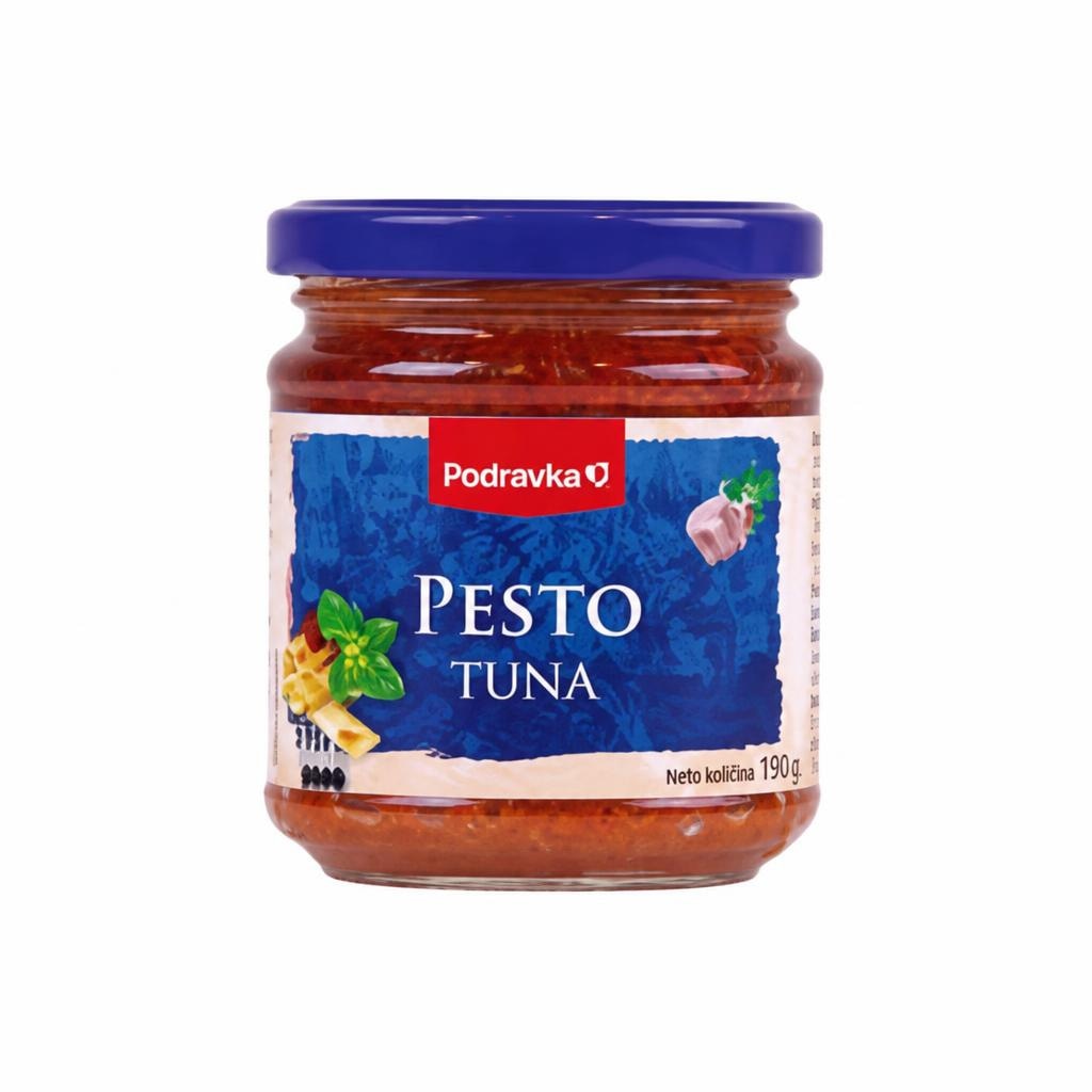 Podravka pesto tuna 190 g Akcija u trgovini Žabac