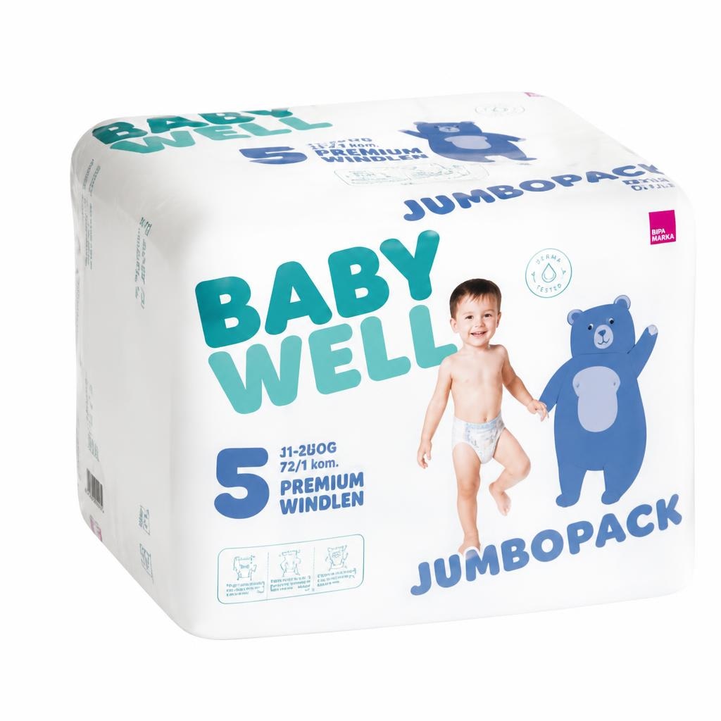 OC Babywell Jumbopack Junior vel 5 72/1 kom Akcija u trgovini Bipa