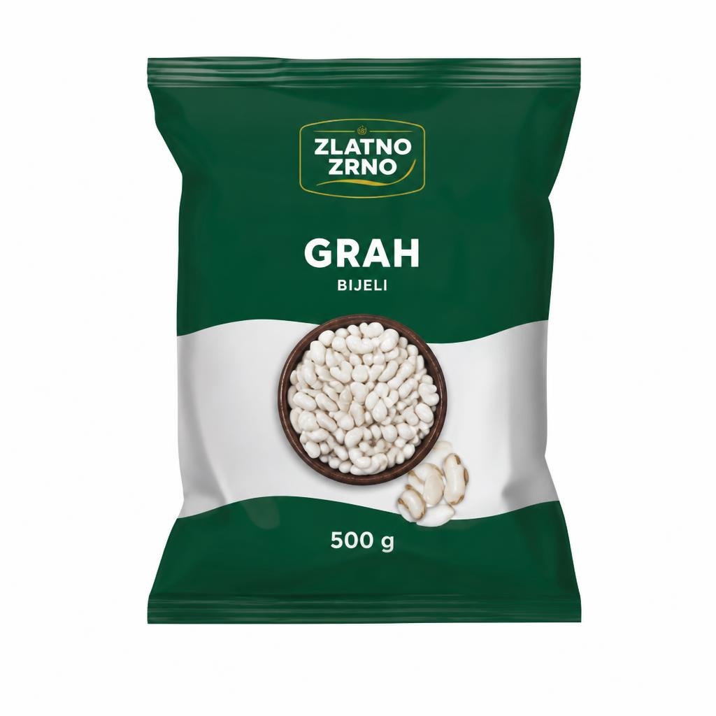Zlatno zrno Grah bijeli 500 g Akcija u trgovini Tommy