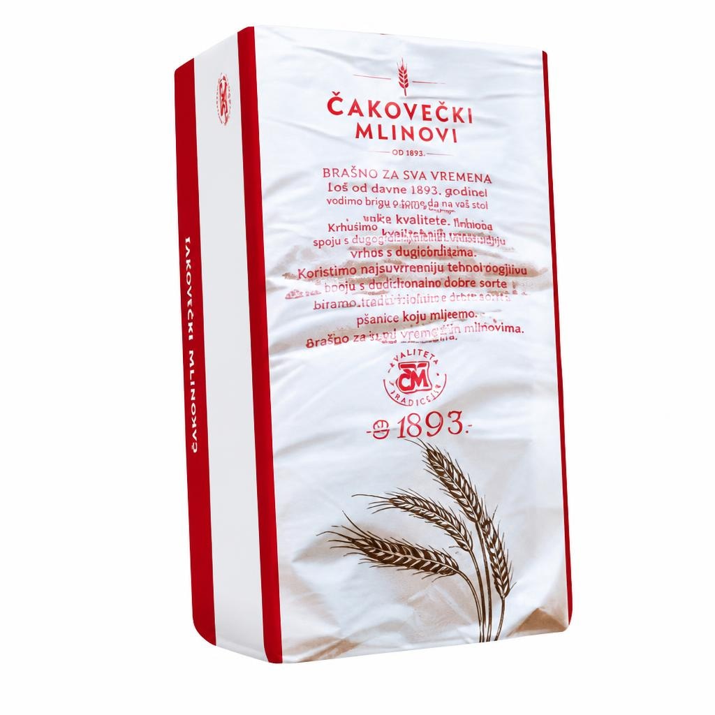 Čakovečki mlinovi brašno glatko t-550 25 kg Akcija u trgovini Pivac