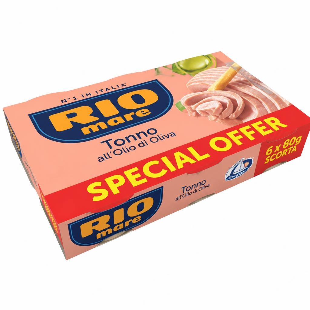 Tuna 6 x 80 g Rio Mare Akcija u trgovini Tommy
