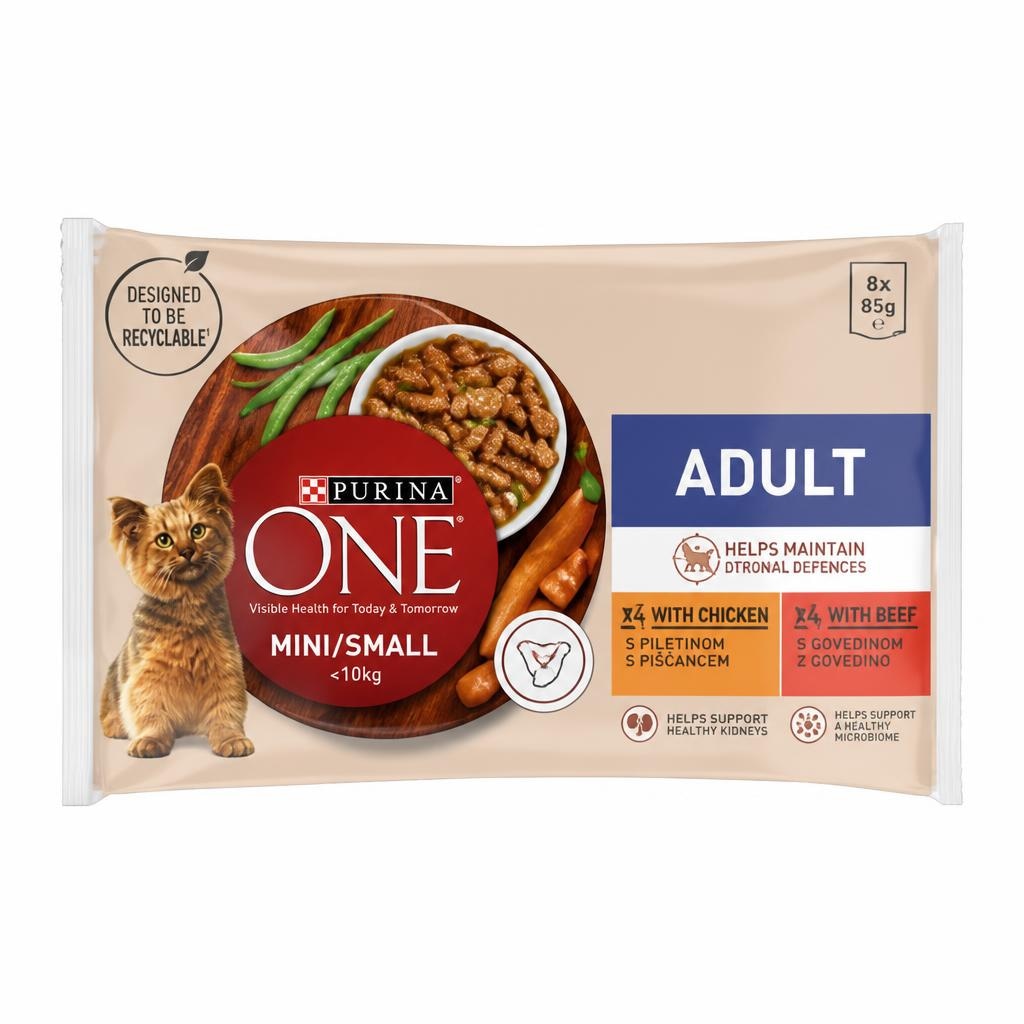 Purina One Mokra hrana za mačke 4x85 g - Akcija u trgovini Bipa
