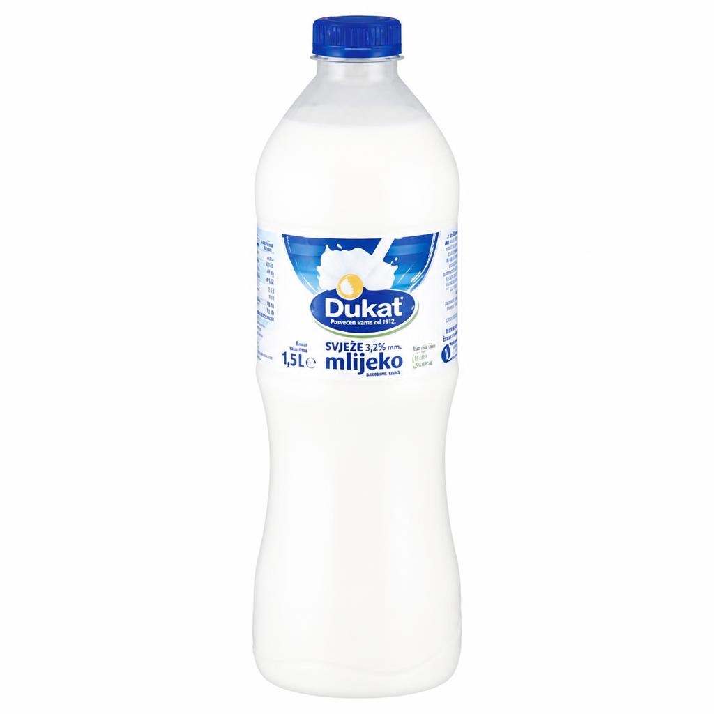 Dukat Svježe mlijeko 1,5 L - Akcija u trgovini Kaufland