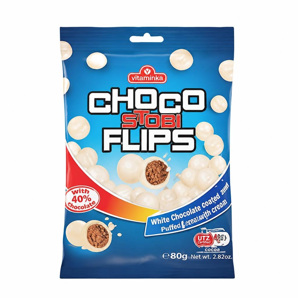 Vitaminka Choco Stobi Bijela Čokolada 80g - Akcija u trgovini Žabac