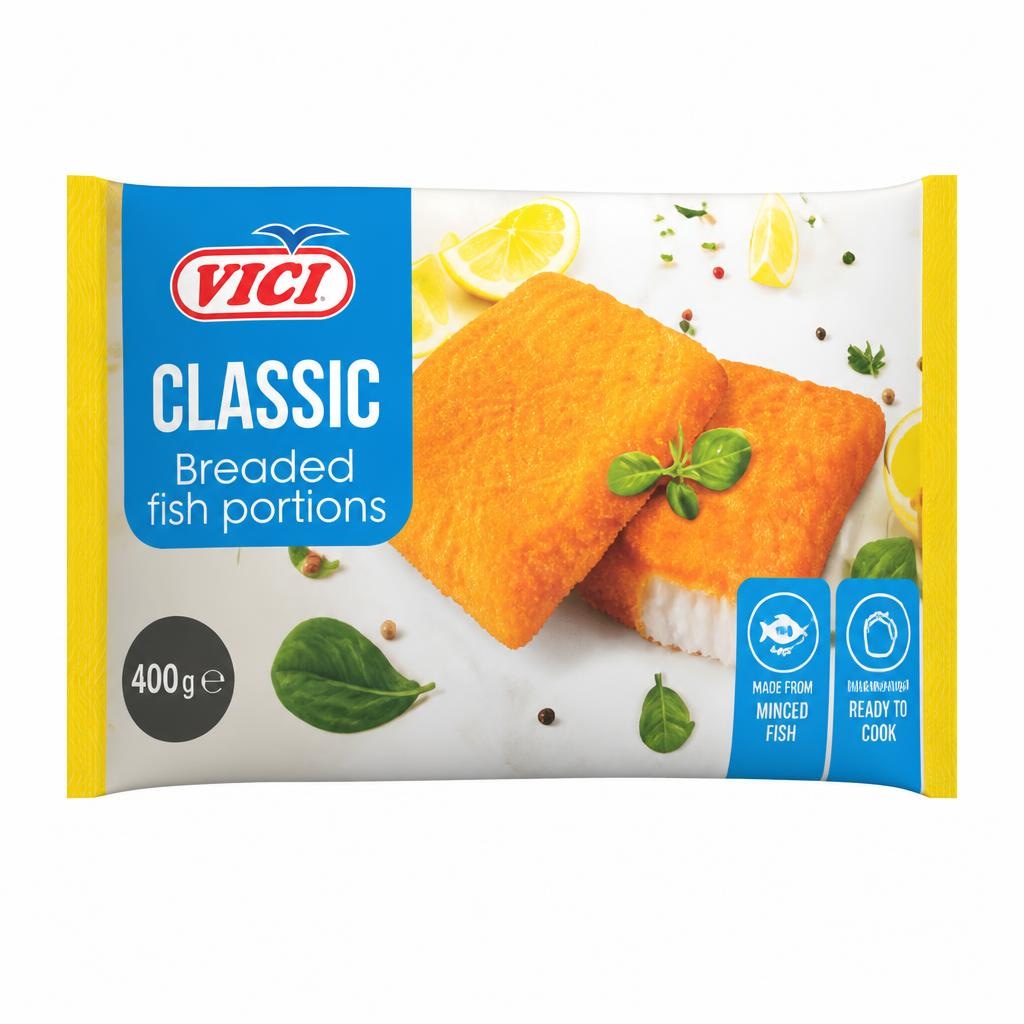 Vici Panirani riblji odrezak 400g - Akcija u trgovini Pivac