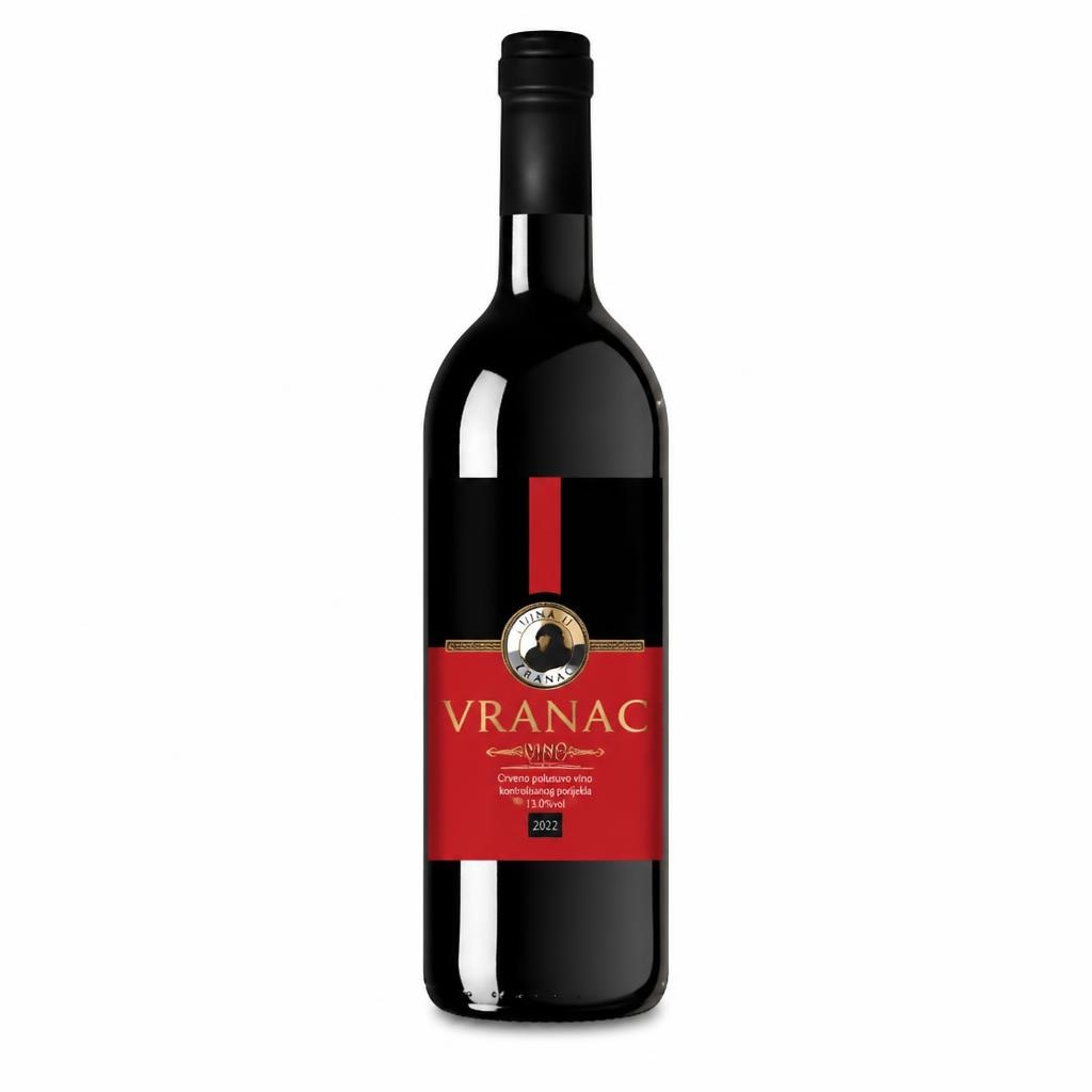 Vino Vranac 1 l VINEA Akcija u trgovini Bakmaz