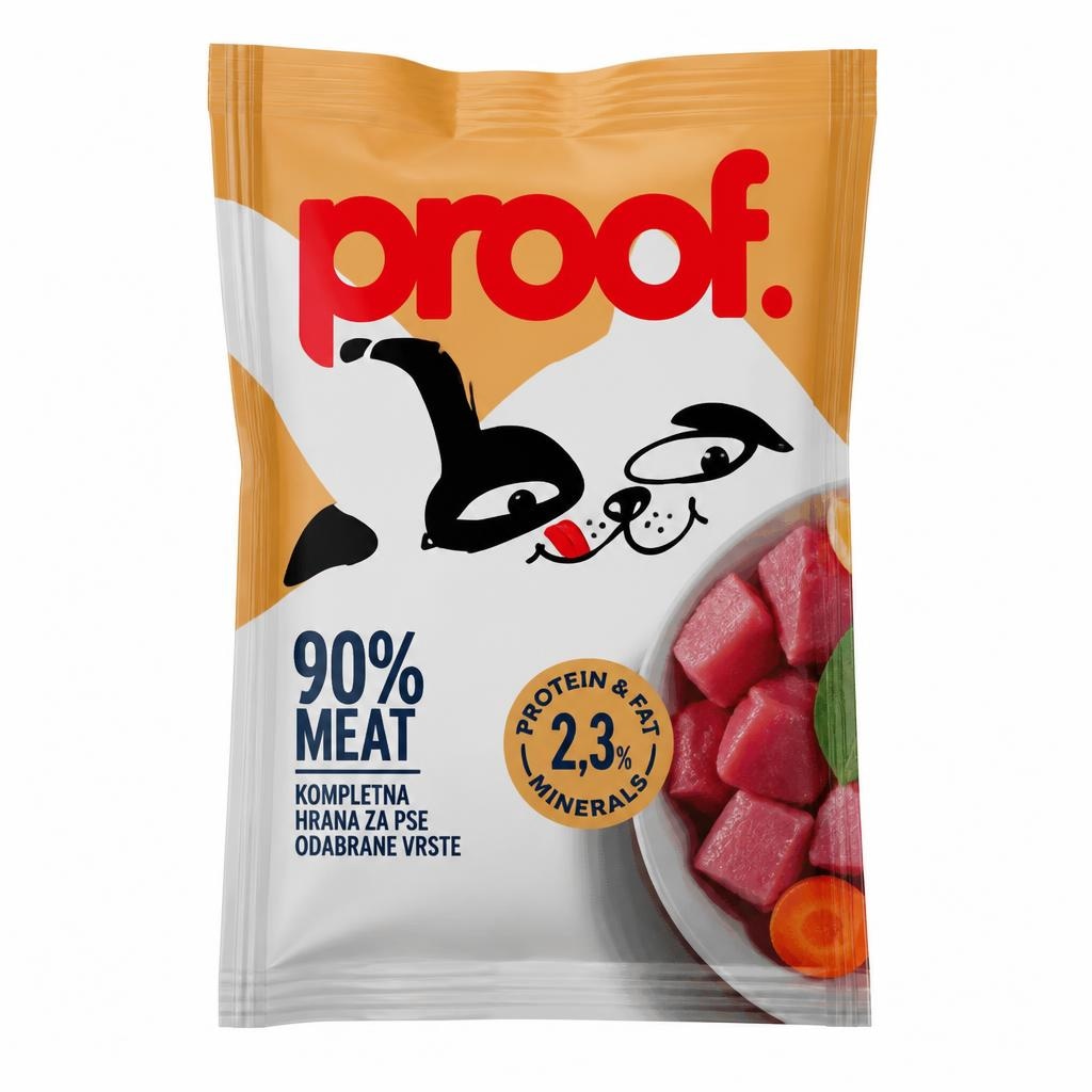 Proof Hrana za pse 100g - Akcija u trgovini Vrutak