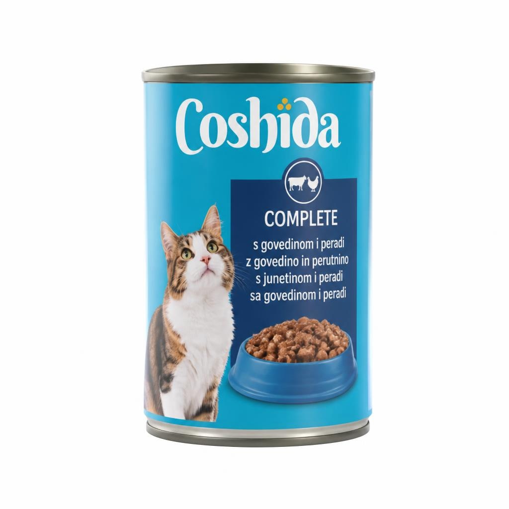 Coshida kompletna hrana za mačke 415 g Akcija u trgovini Lidl
