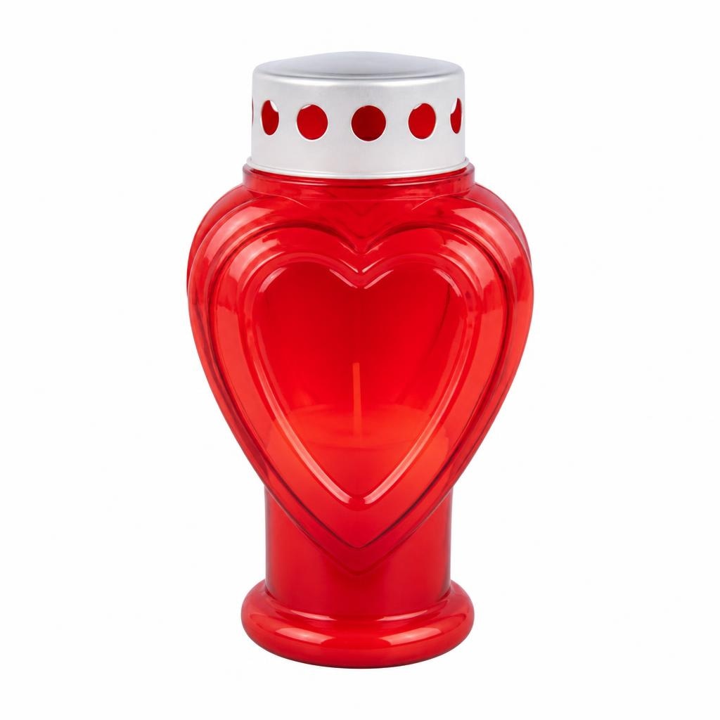 Lampion srce srednje 1 kom Akcija u trgovini Spar