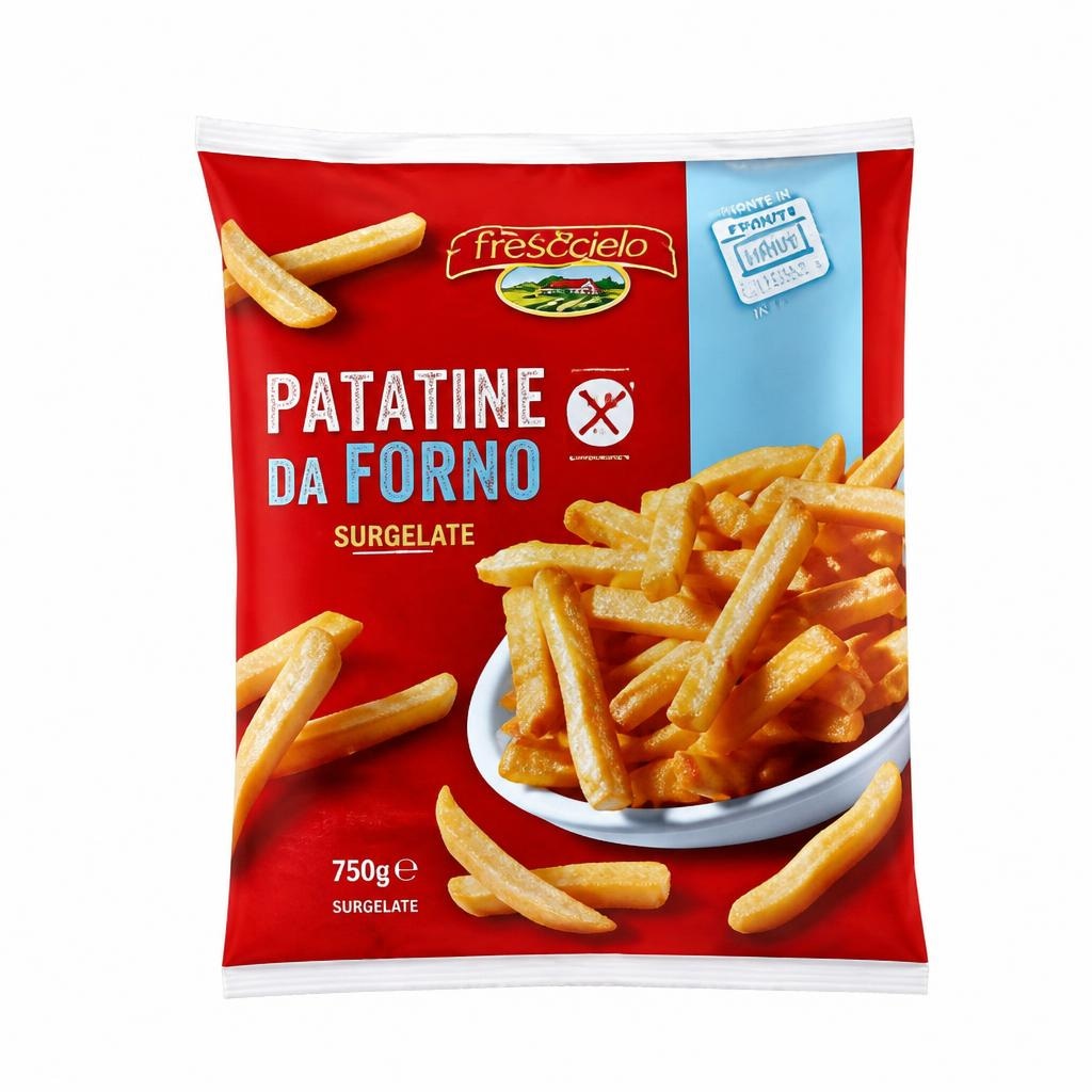 Patatine da Forno pommes frites za pećnicu 750 g Akcija u trgovini Eurospin