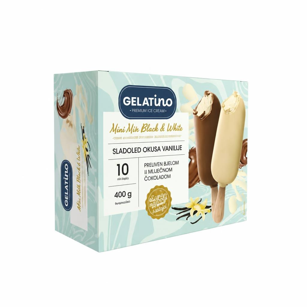 Gelatino Sladoled mini štapić 10x 55 ml - Akcija u trgovini Plodine