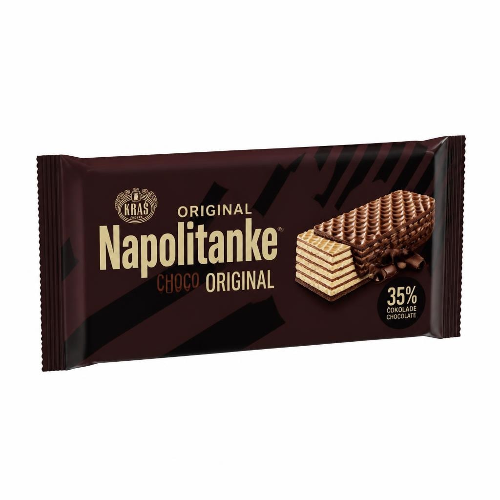 Kraš Napolitanke Choco original, coconut 215 g Akcija u trgovini Bakmaz