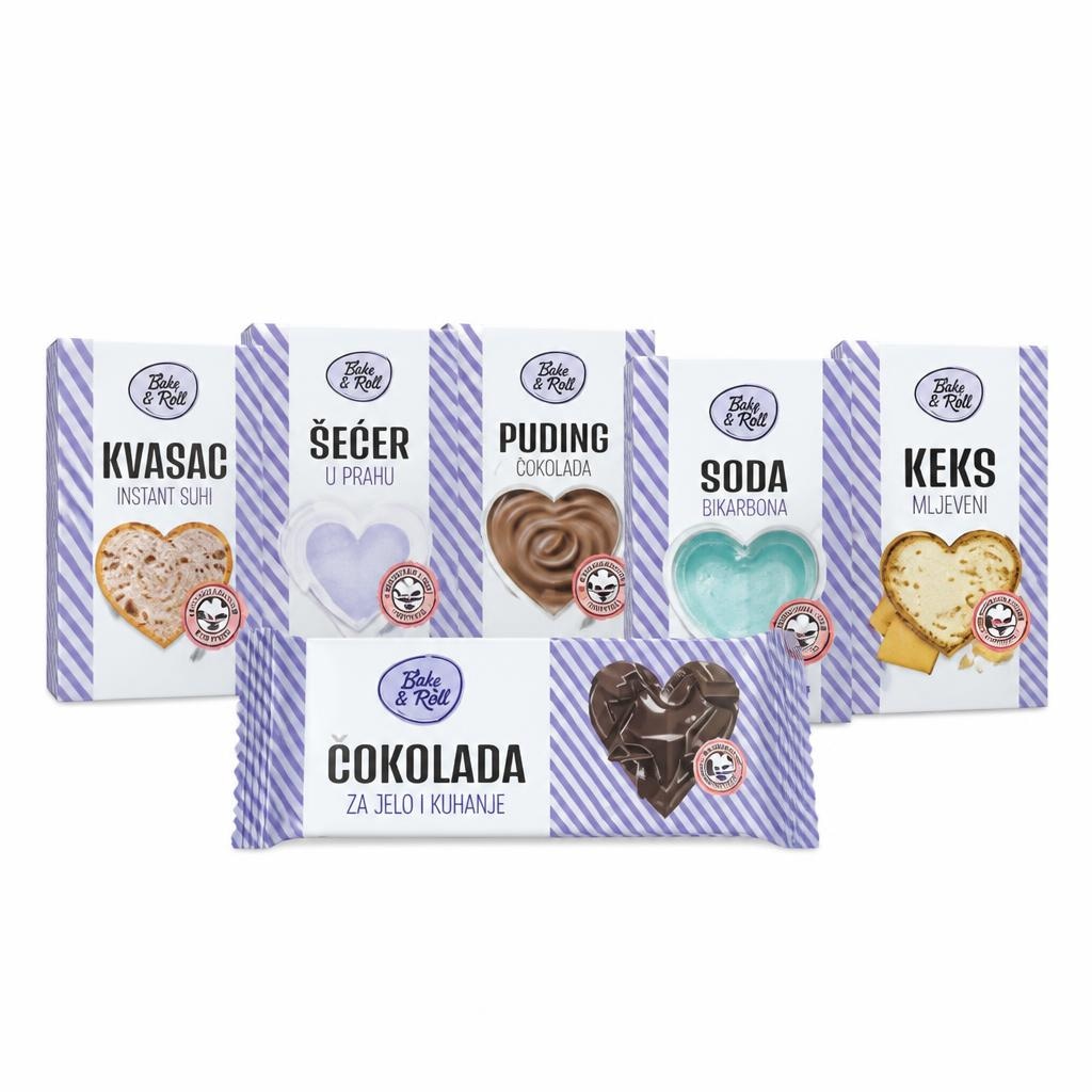 Bake&Roll Odabrani proizvodi za kolače 42 - 500 g Akcija u trgovini Plodine
