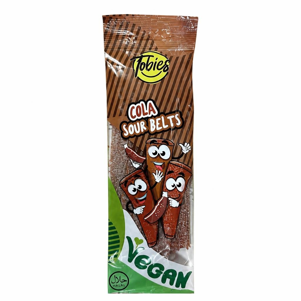 Tobies Sour Belt Cola 150 g Akcija u trgovini Žabac