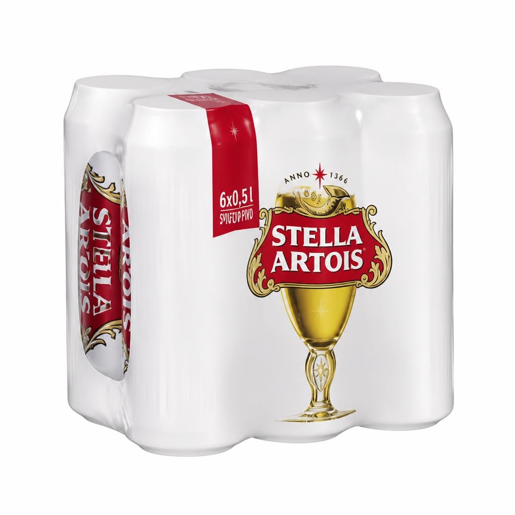 Stella Artois svijetlo pivo 6x0,5 l Akcija u trgovini Plodine