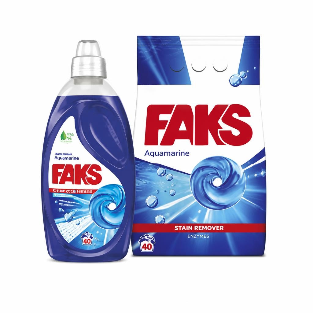 Faks Deterdžent gel, 1,8l=40 pranja; prašak, 2,2kg=40 pranja Akcija u trgovini Konzum