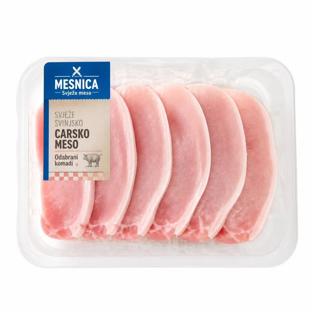Mesnica svježe svinjsko carsko meso cca 600 g Akcija u trgovini Lidl