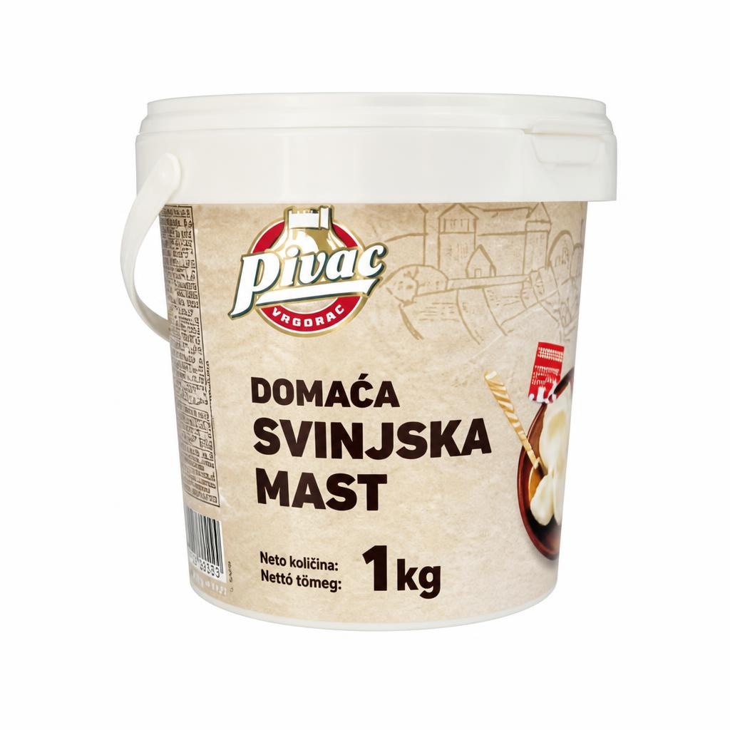 Pivac Svinjska mast 1kg - Akcija u trgovini Pivac