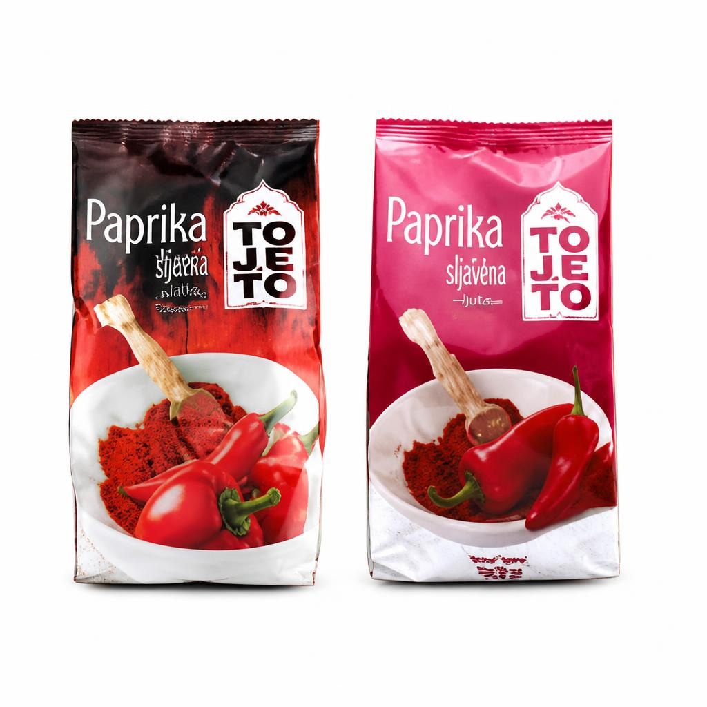 Paprika slatka, ljuta 100 g ToJeTo - Akcija u trgovini NTL