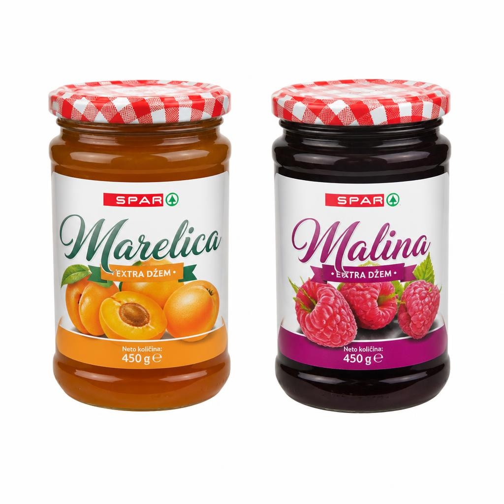 Džemovi, marmelade ili pekmezi 440 g ili 450 g Spar Akcija u trgovini Spar