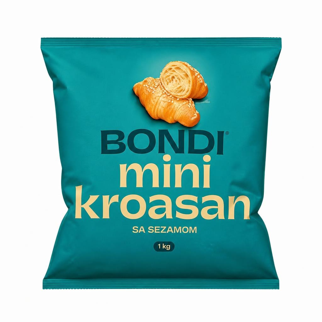 Bondi Kroasan sa sezamom 1 kg - Akcija u trgovini Tommy