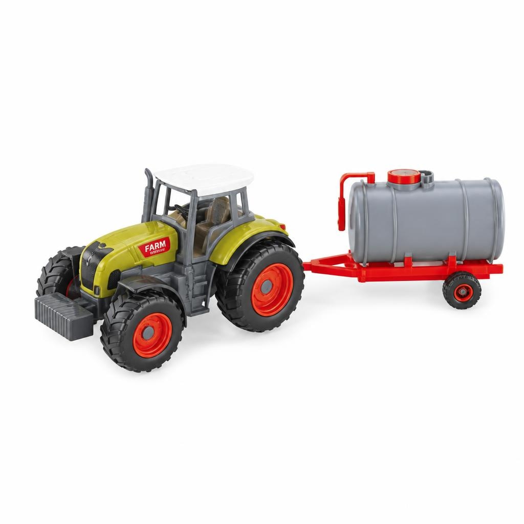 Igračka traktor s prikolicom metalni 1 kom Akcija u trgovini NTL