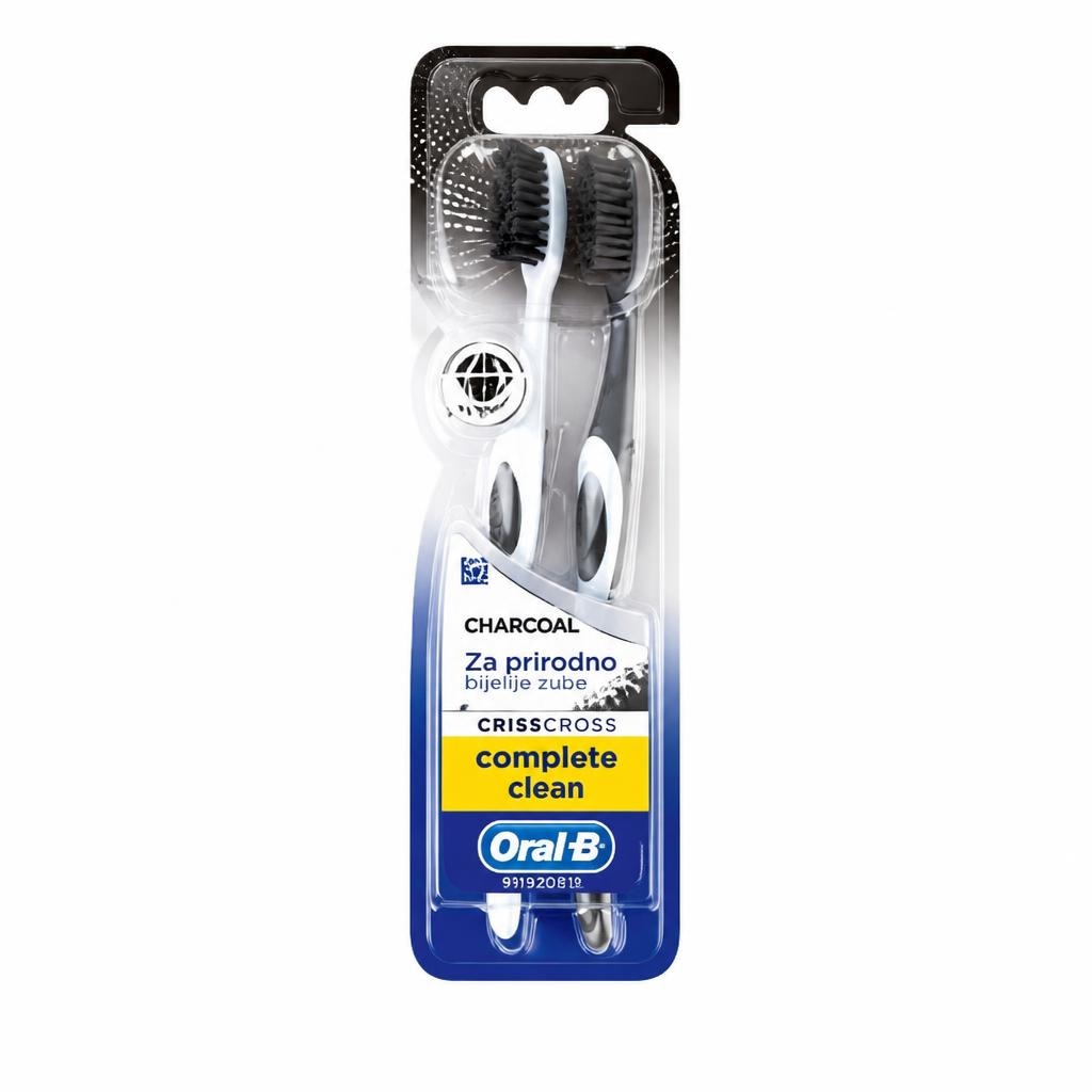 Oral B četkica za zube Charcoal 2/1 Akcija u trgovini Kaufland