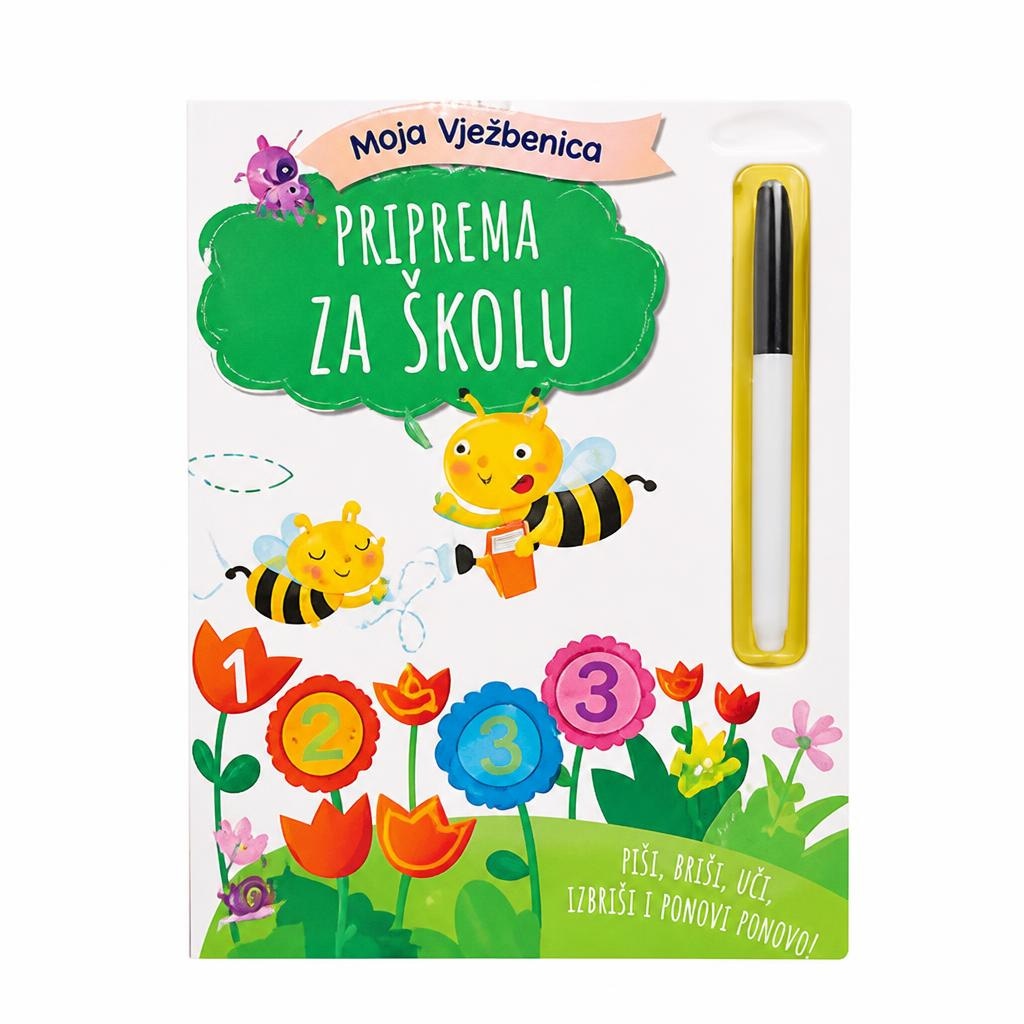 Vježbenica "Piši briši" Moja vježbenica Akcija u trgovini Lidl