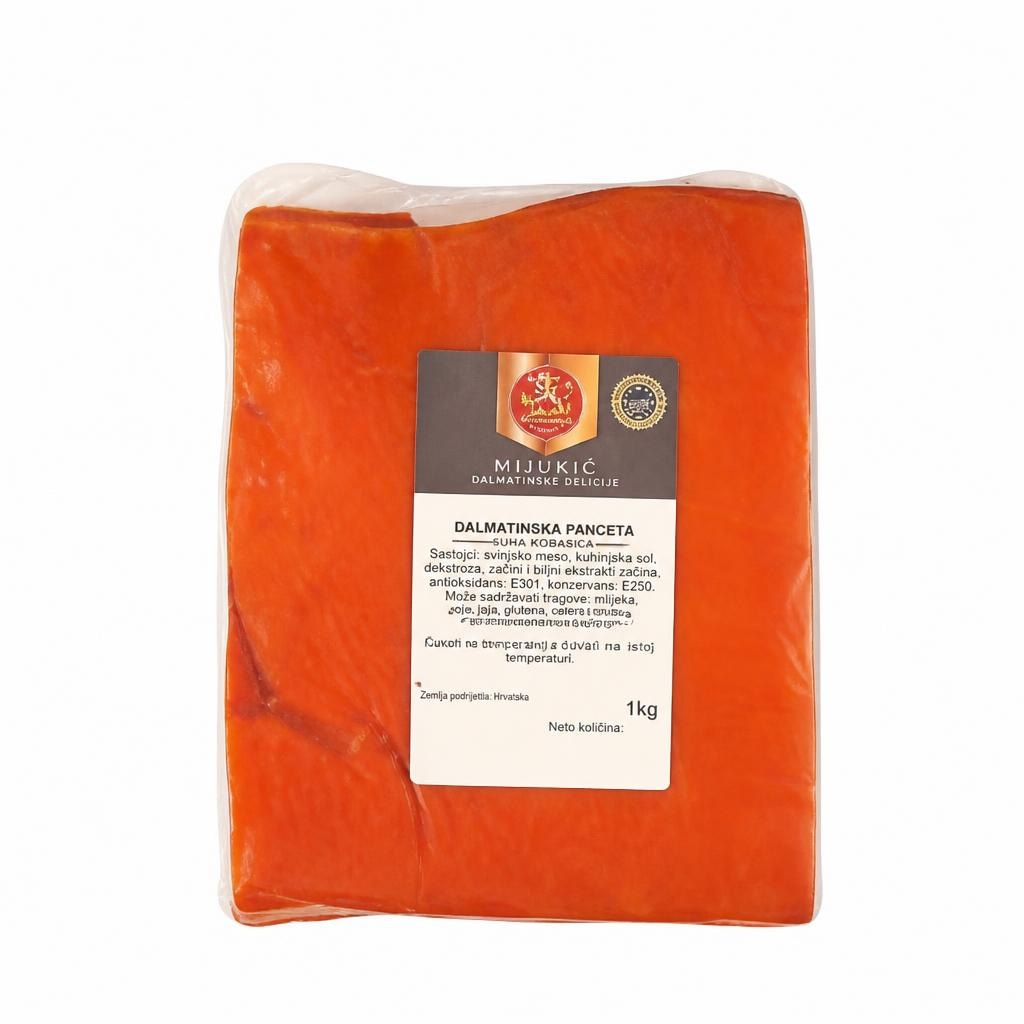 Mijukić dalmatinska panceta 1 kg Akcija u trgovini Kaufland