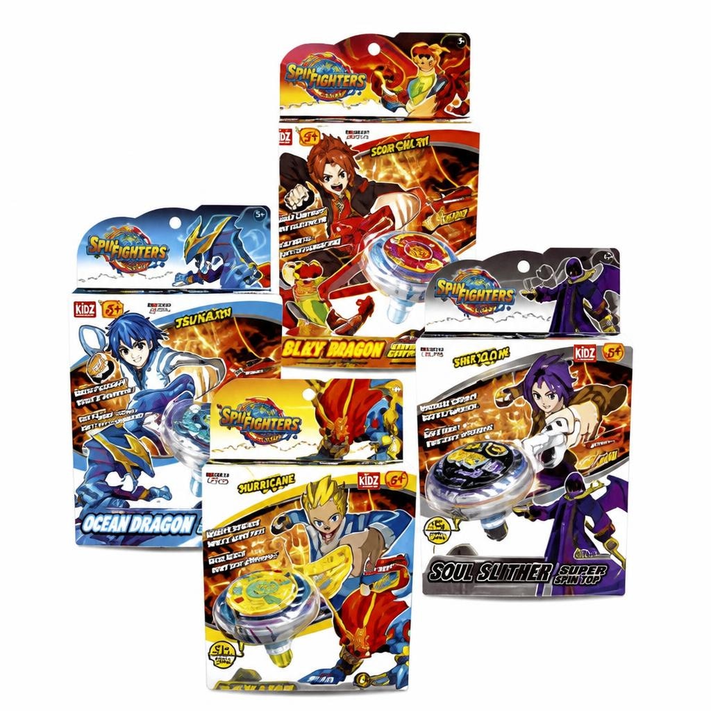 Spin Fighters figure Akcija u trgovini Konzum