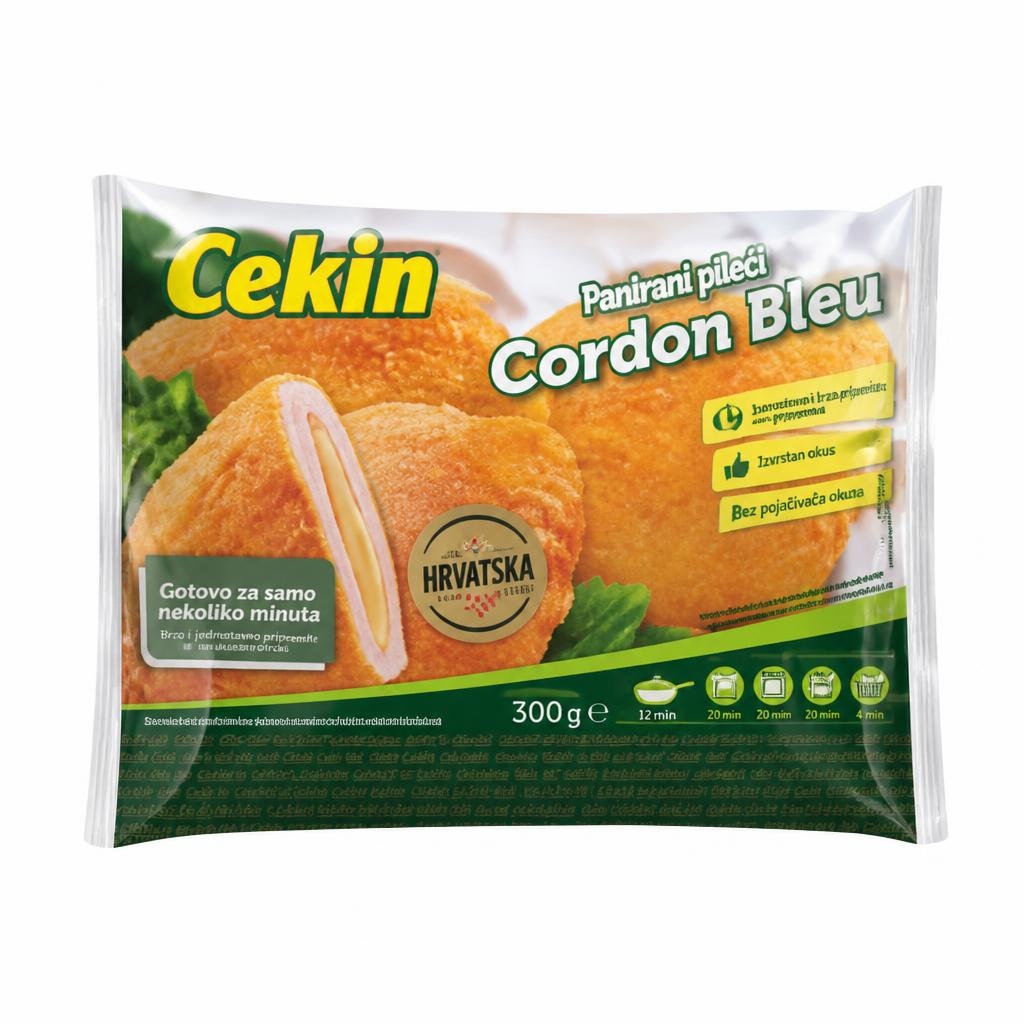 VINDIJA Cekin Panirani pileći Cordon Bleu 300 g Akcija u trgovini Ribola