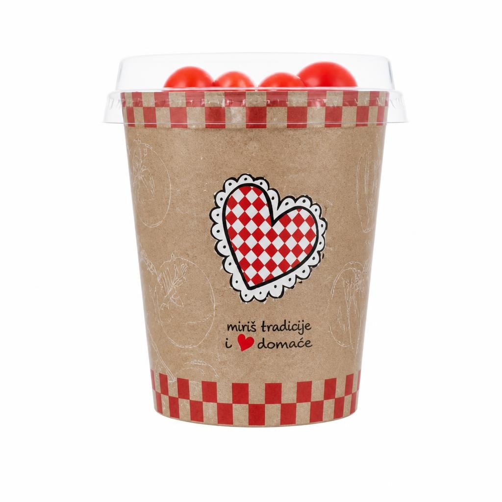 Domaća cherry rajčica u čaši 200 g - Akcija u trgovini Plodine